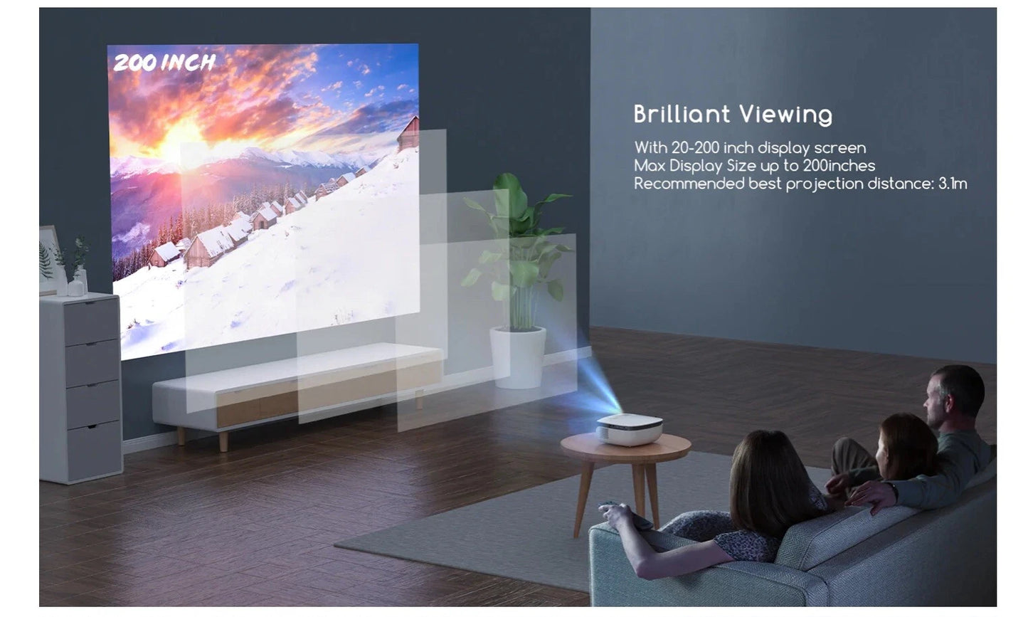 COOAU A1 projector