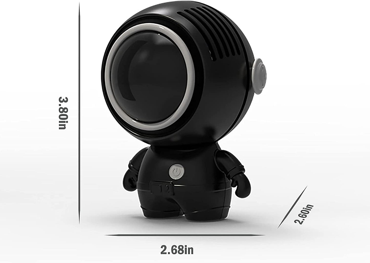 Astronaut Portable Neck Fan with Adjustable Strap