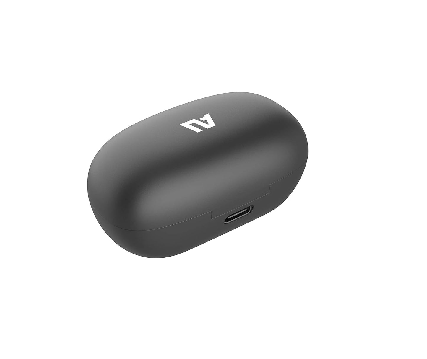 AUSOUNDS AU-Stream Hybrid Bluetooth True Wireless Hybrid Active Noise Cancelling Earbuds with Touch Controls, Wireless Charging Case, and Premium Dynamic Drivers, Black