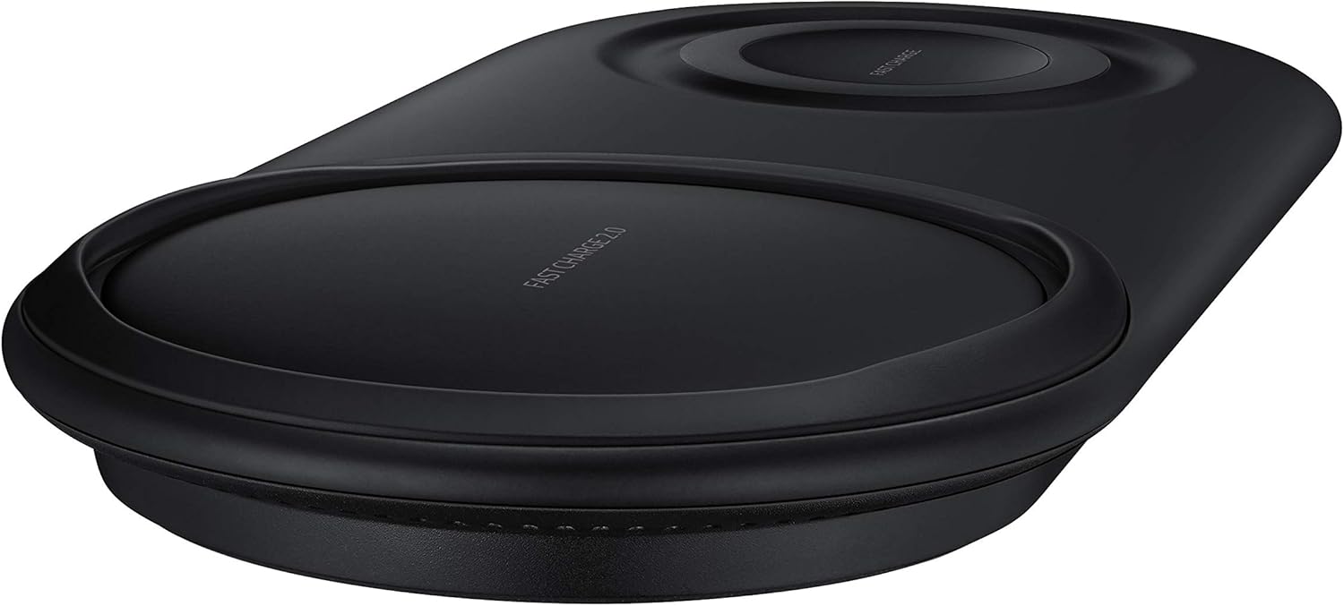 Samsung Original Wireless Fast Charger Duo Pad for Qi Enabled Devices, Black