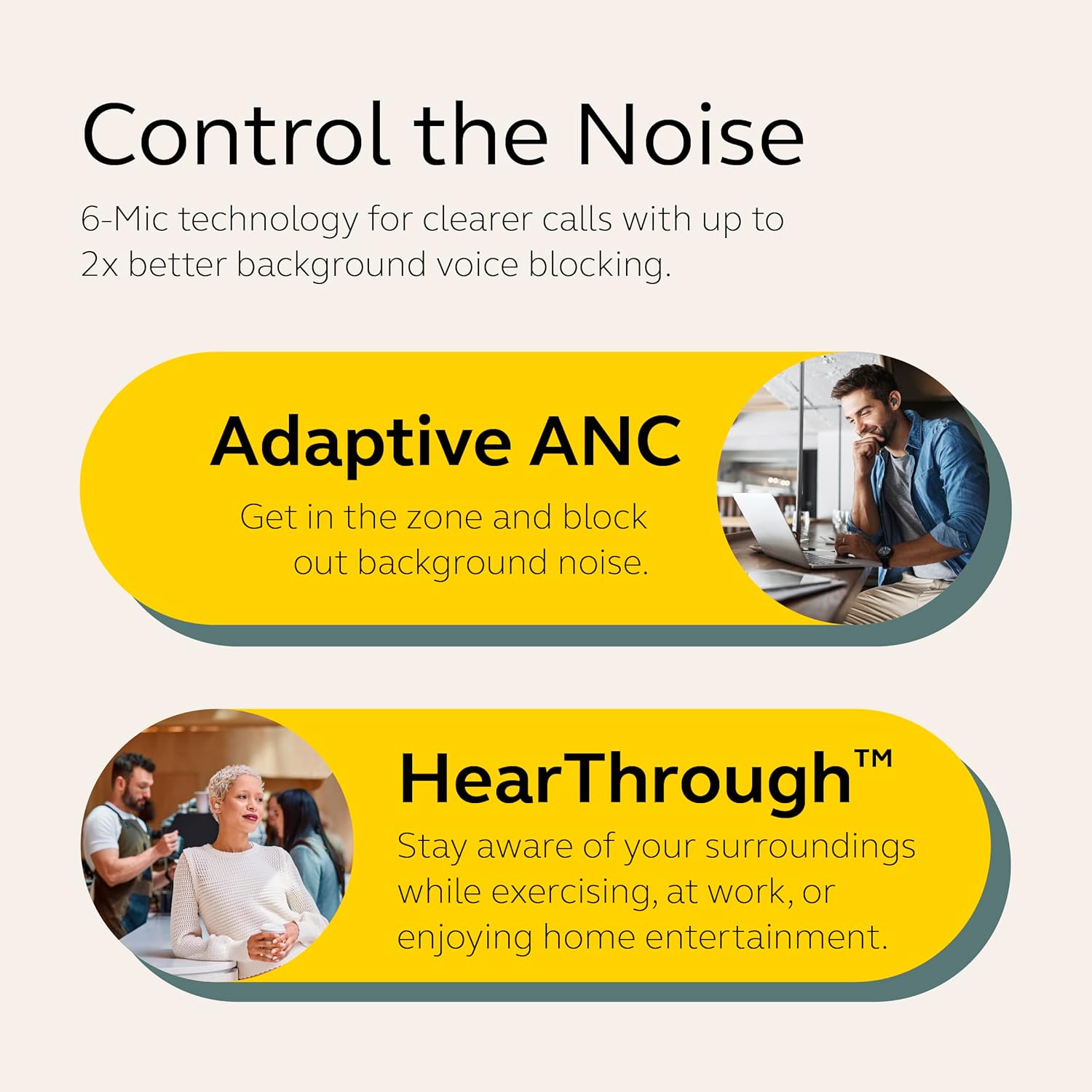 Jabra Elite 10 True Wireless Bluetooth Earbuds – Advanced Active Noise Cancelling with Dolby Atmos Surround Sound, All-Day Comfort, Multipoint, Crystal-Clear Calls