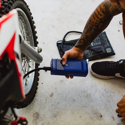 Limitless tyre Inflator, AirPro Portable Air Compressor, Power Bank, and Flashlight Urban Gadgetss