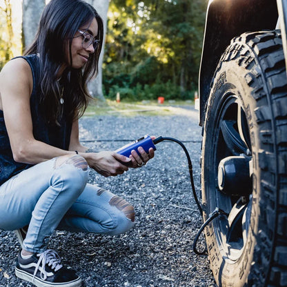 Limitless tyre Inflator, AirPro Portable Air Compressor, Power Bank, and Flashlight Urban Gadgetss