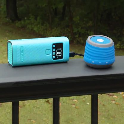 Limitless tyre Inflator, AirPro Portable Air Compressor, Power Bank, and Flashlight Urban Gadgetss