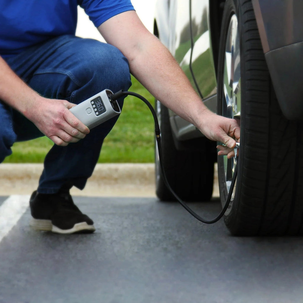 Limitless tyre Inflator, AirPro Portable Air Compressor, Power Bank, and Flashlight Urban Gadgetss