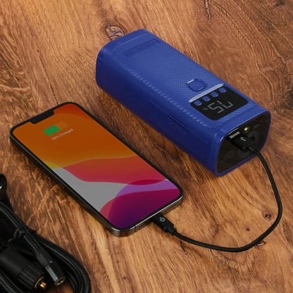 Limitless tyre Inflator, AirPro Portable Air Compressor, Power Bank, and Flashlight Urban Gadgetss