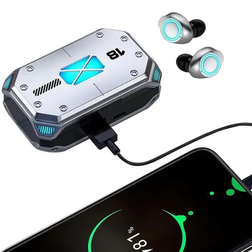 M43 Wireless Gaming Earbuds with Digital Display