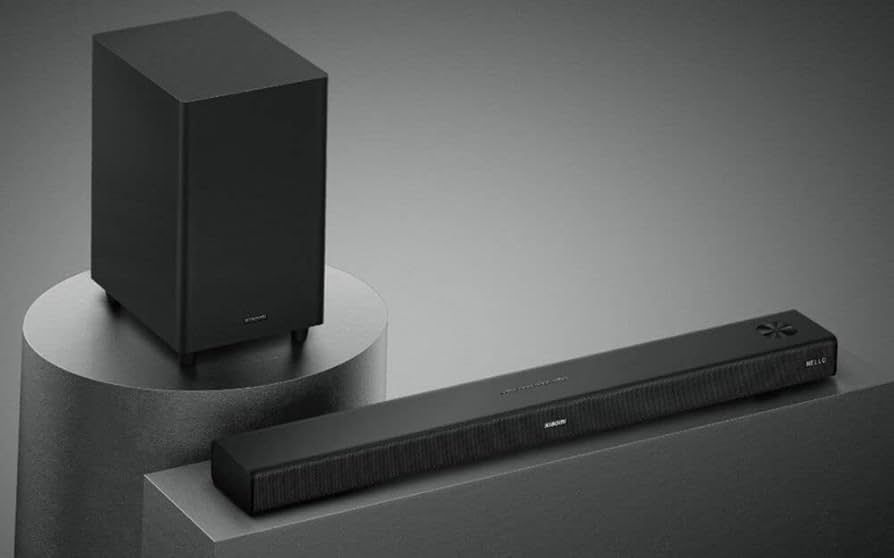 Xiaomi Soundbar 3.1ch, 430W Max Power, 3.1ch DTS® Virtual X Sound, One-tap to Play Audio with NFC, Wireless and immersive subwoofer Experience