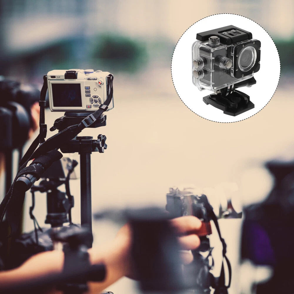 Action Camera with Waterproof Body